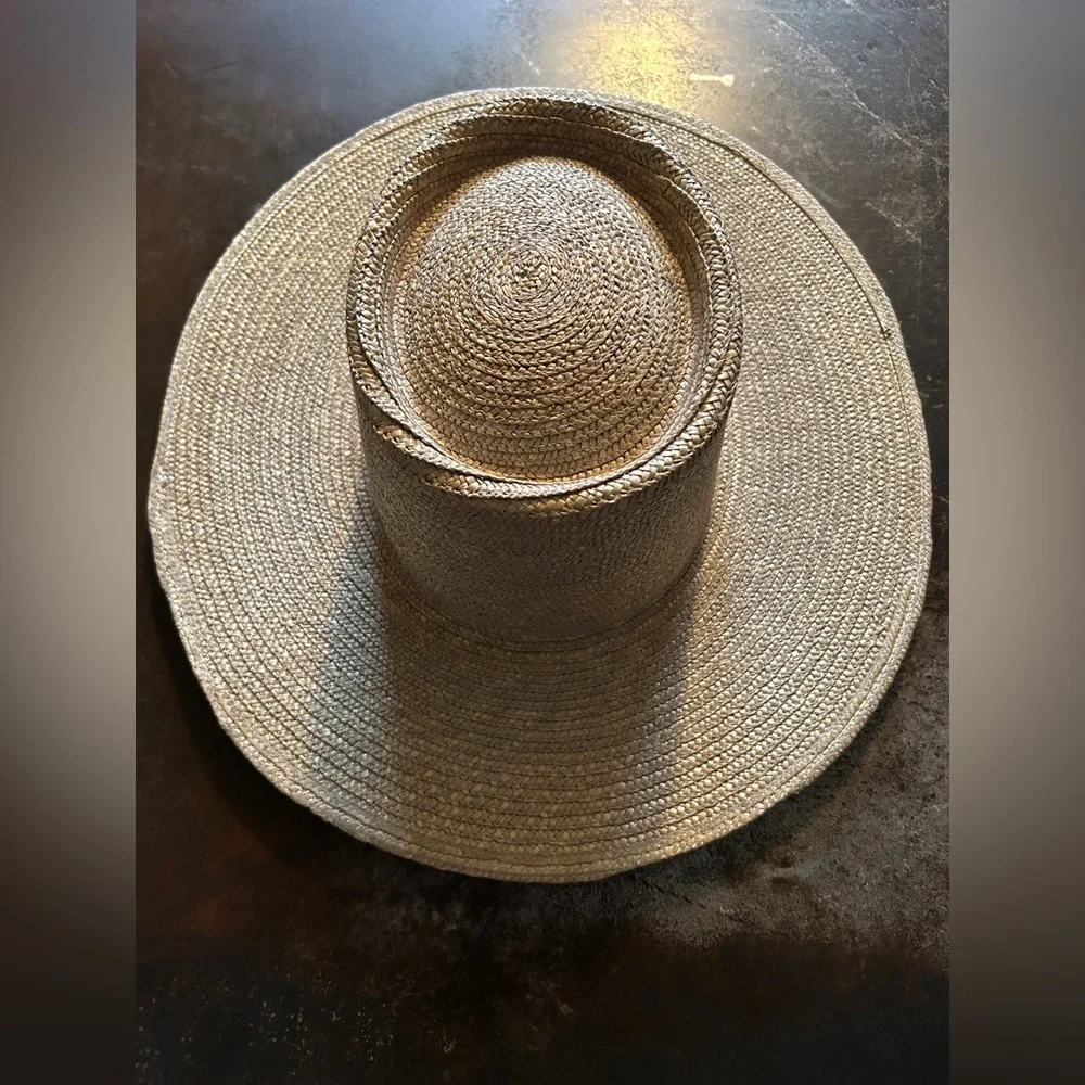 Janessa Leone Cameron Straw Hat Size Medium